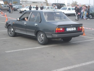 Renault 18 Turbo la prima proba